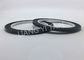 Black Heat Resistance Polyester Mylar Tape For Electronic Component 0.05-0.06 mm Thickness