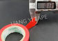 간격 0.10-0.22 mm 가공하는 맨끝을 위한 빨간 고무 접착제 PVC 전기 테이프